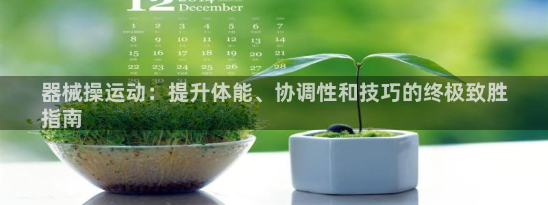 凯时a88：器械操运动：提升体能、协调性和技巧的终极