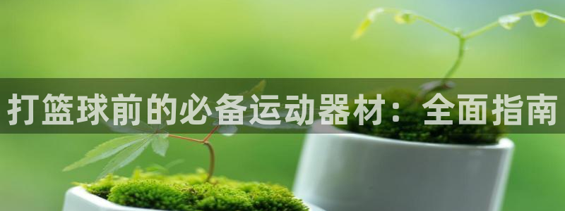尊龙集团有限公司官网地址：打篮球前的必备运动器材：全
