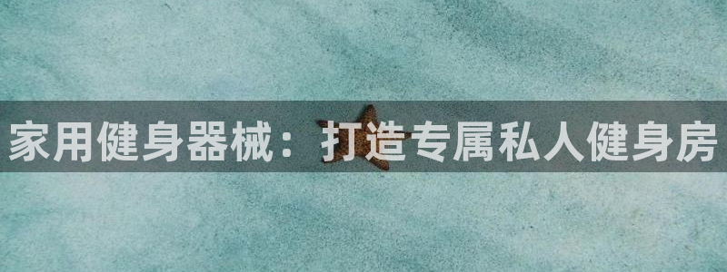 尊龙人生就是博AG：家用健身器械：打造专属私人健身房