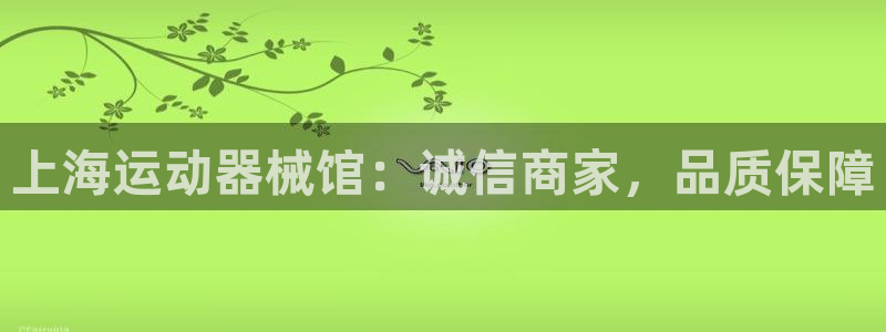 尊龙凯时台子：上海运动器械馆：诚信商家，品质保障