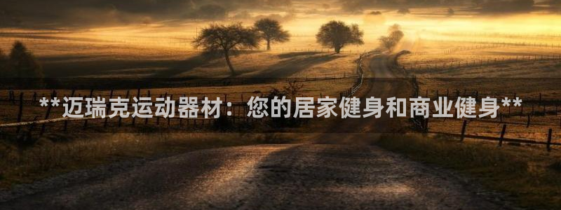 尊龙凯时app官网：**迈瑞克运动器材：您的居家健身