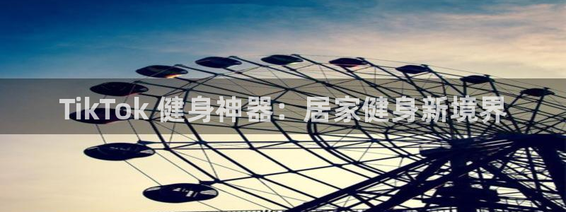 尊龙凯时产品系列：TikTok 健身神器：居家健身新境界