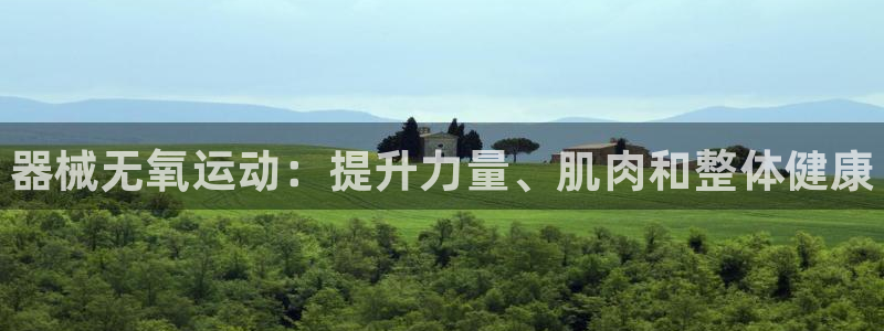 尊龙凯时只输不赢：器械无氧运动：提升力量、肌肉和整体