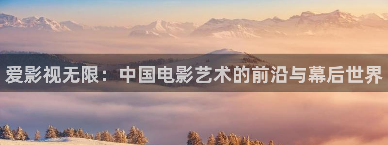海狮视频下载：爱影视无限：中国电影艺术的前沿与幕后世界